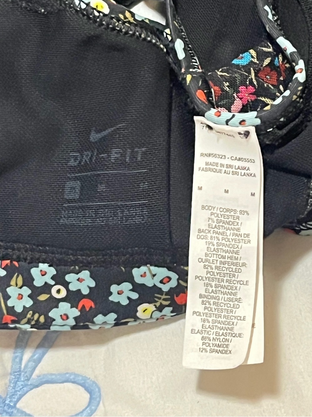 Nike Dri-FIT Floral Sports Bra Bundle | Medium - Picture 4 of 7